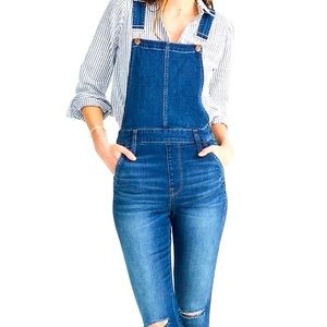 Madewell denim overalls